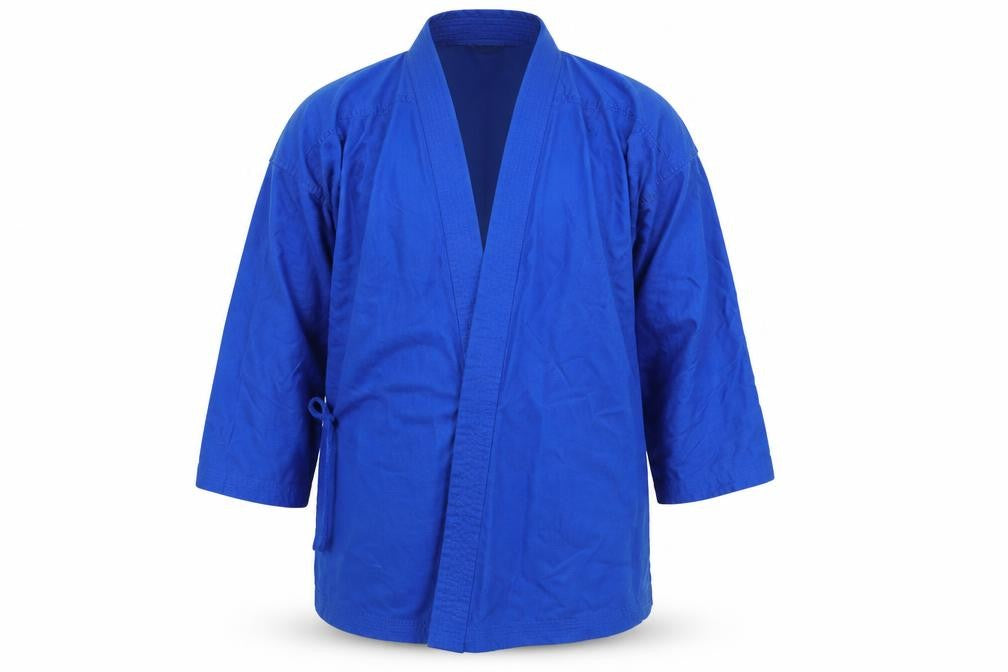 Blitz Boys Blue   Basic Dress Shirt Size 16 Years  - Karate- Martial Arts
