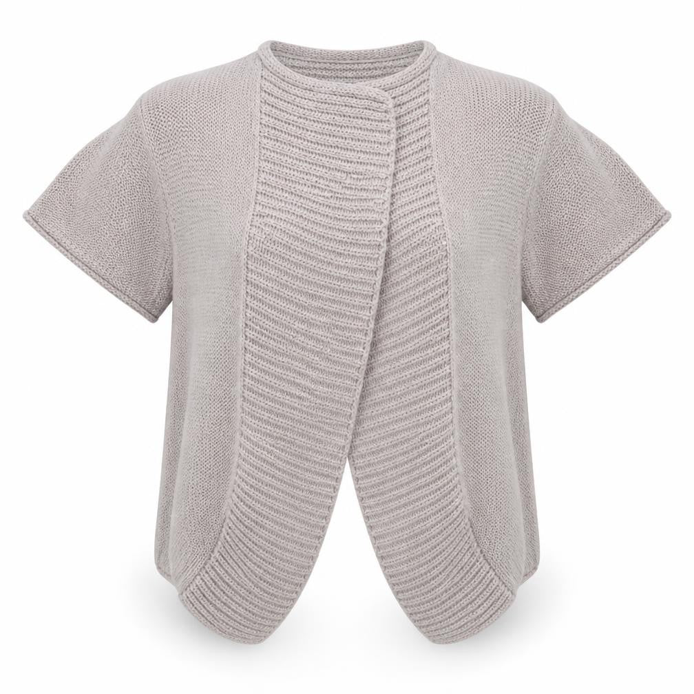 Marks and Spencer Womens Grey  Knit Cardigan Jumper Size 14