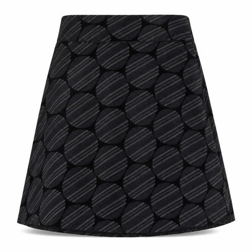 Look Womens Black Striped  Trumpet Skirt Size 14