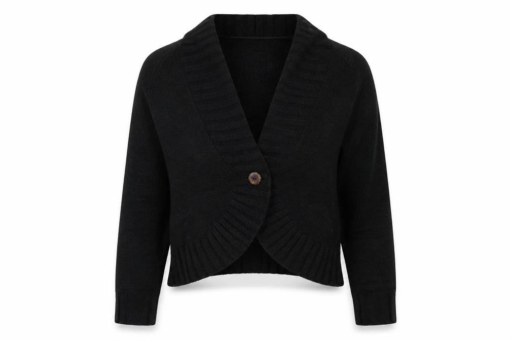 klass collection Womens Black   Cardigan Jumper Size 2XL