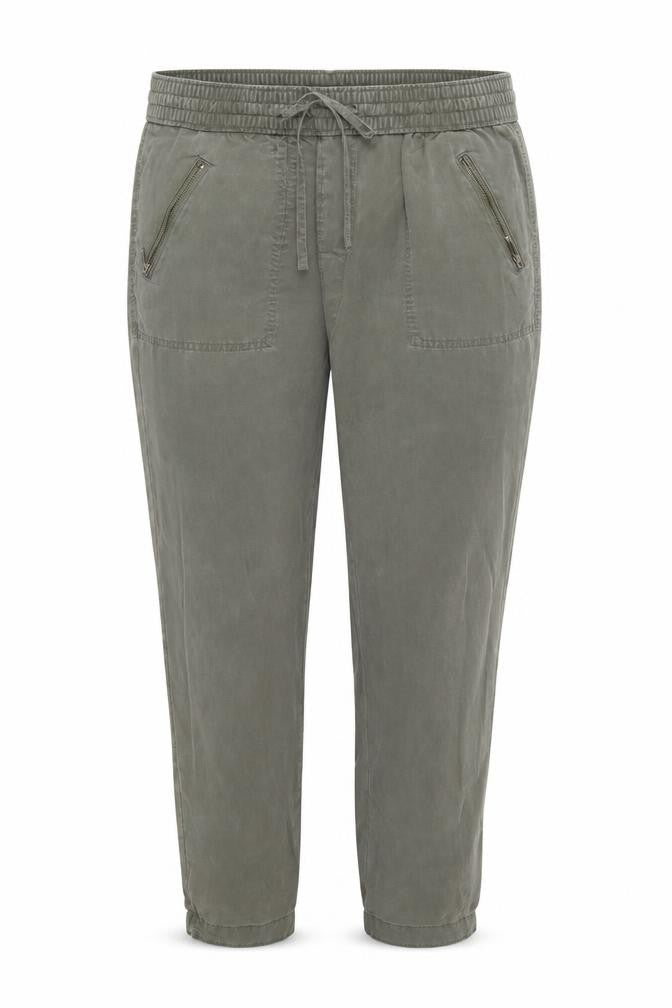 M&S Womens Green   Capri Trousers Size 34 L26 in