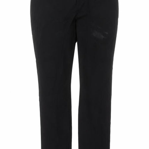 Marks and Spencer Womens Black   Trousers  Size 14 L28 in
