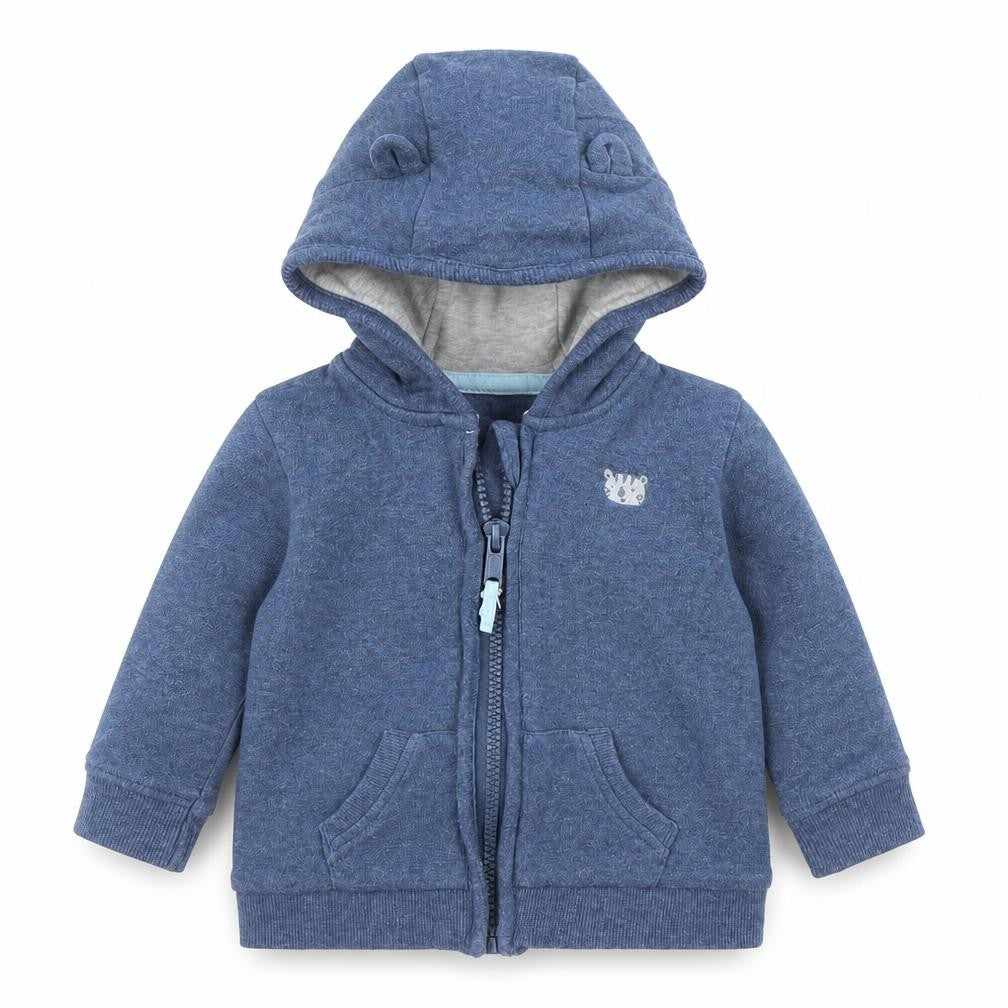 George Baby Blue   Full Zip Jumper Size 3-6 Months