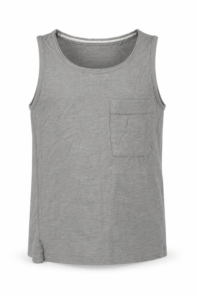 Front view of Zara girls’ green basic blouse, size 6, years