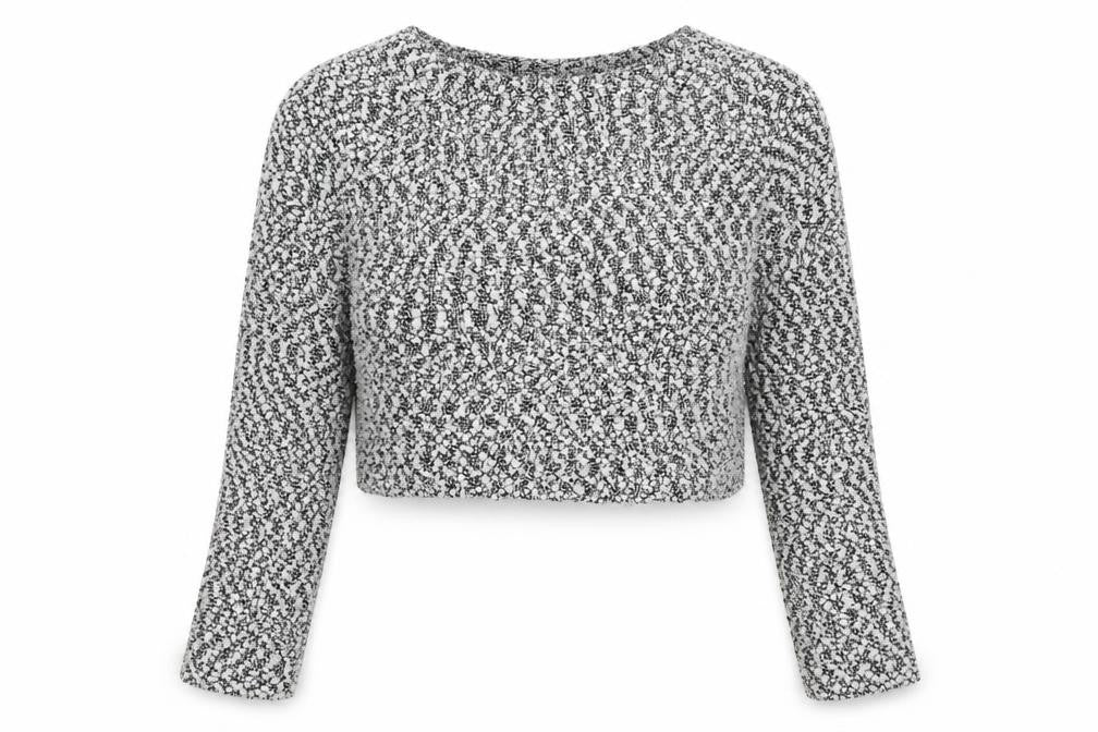 Front view of Divided women’s grey jumper, size M