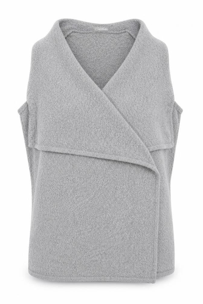 Front view of George women’s grey shrug jumper, size L