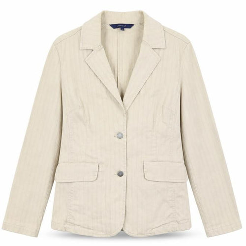 Casual Club Womens Beige   Jacket Blazer Size 12