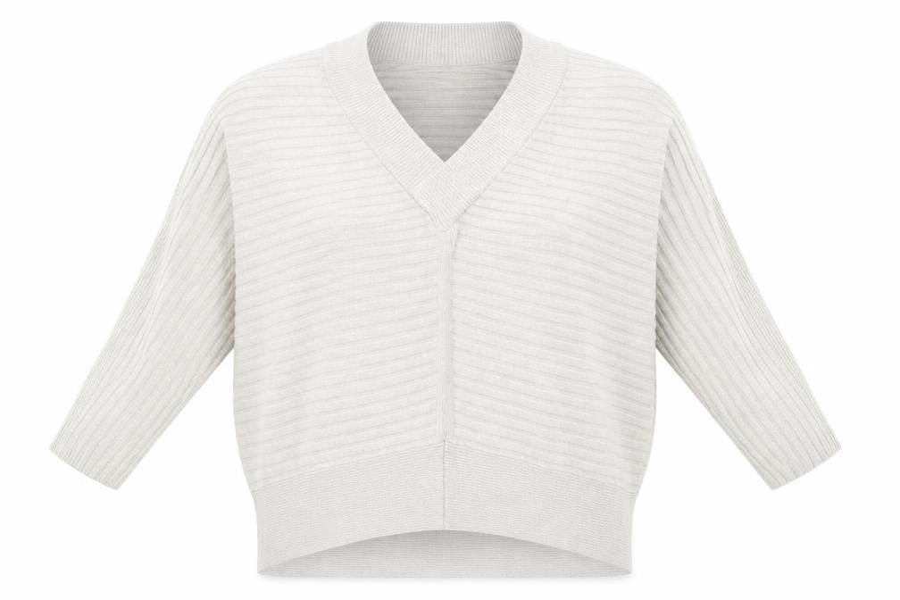 Front view of River Island women’s grey jumper, size XS