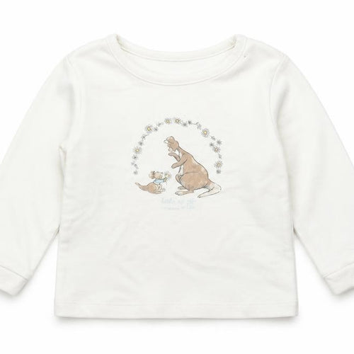 George Baby Ivory   Basic T-Shirt Size 12-18 Months  - Winnie the pooh