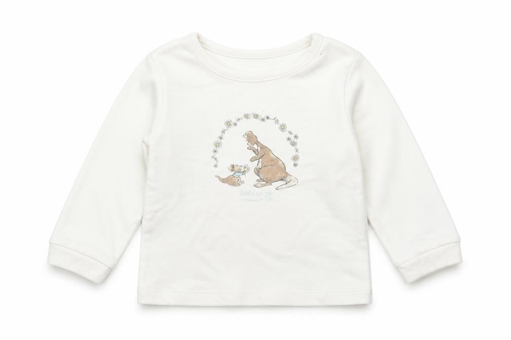 George Baby Ivory   Basic T-Shirt Size 12-18 Months  - Winnie the pooh