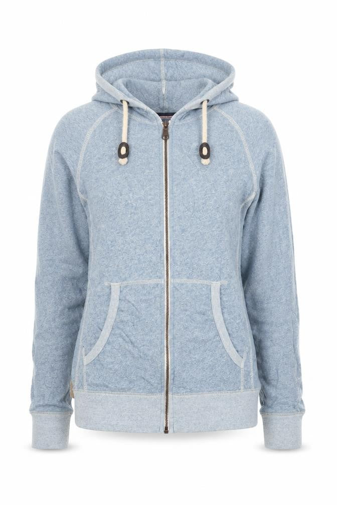 Front view of Next women’s blue jacket coat, size XS
