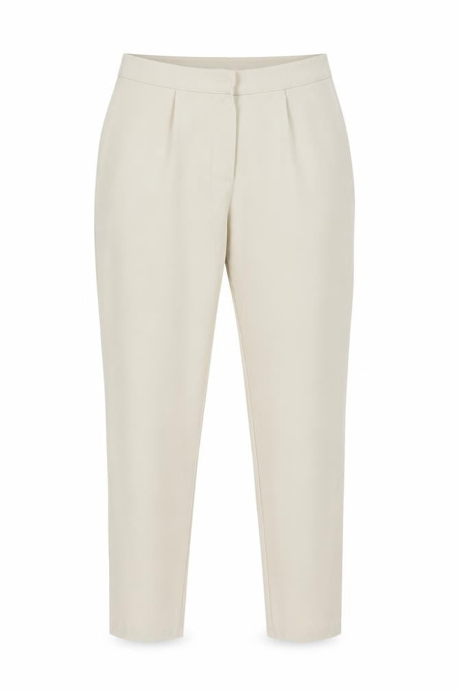 Boohoo Womens Beige   Trousers  Size 10 L26 in
