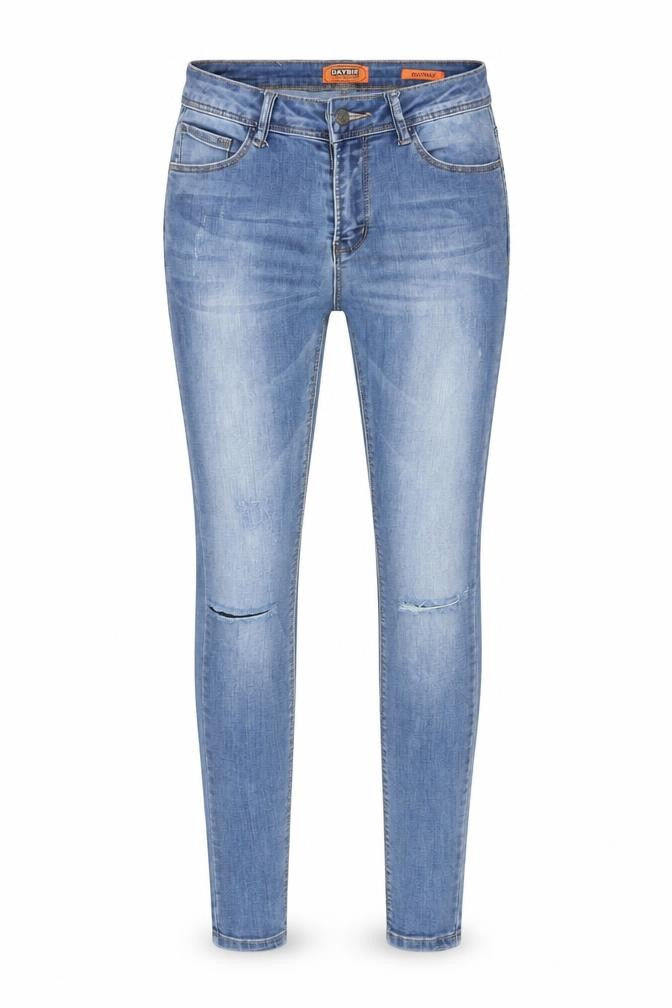 DAYSIE Womens Blue   Skinny Jeans Size 6 L27 in
