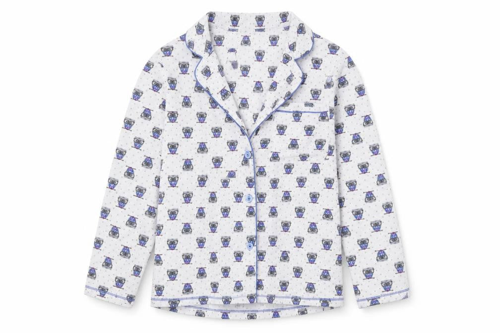 Front view of planet women’s white basic button-up, size S