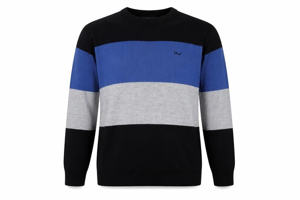 Front view of Brooklyn women’s multicoloured jumper, size XL