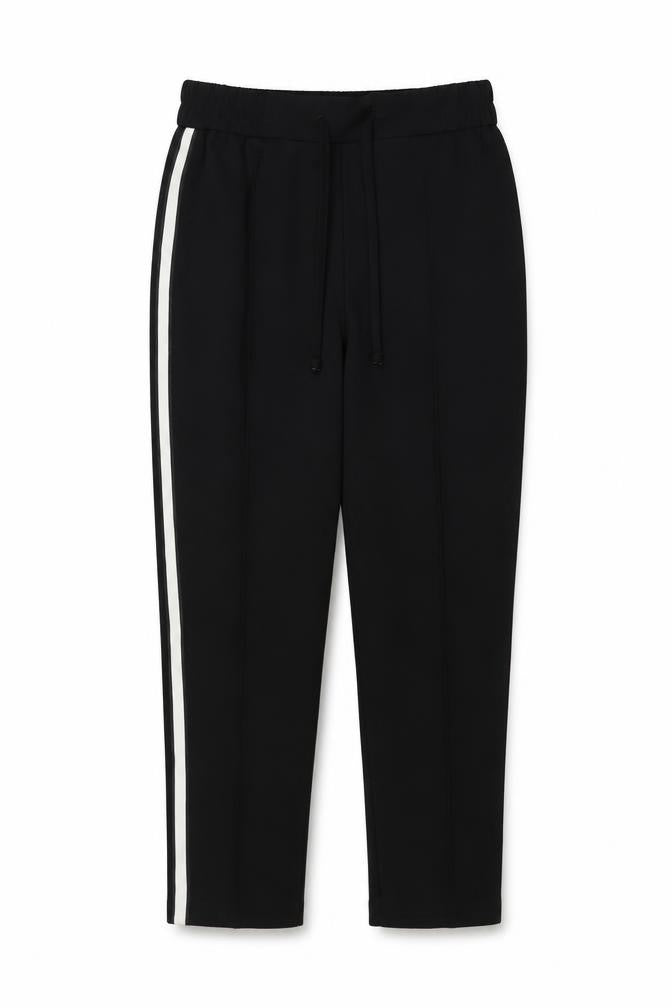 Papaya Womens Black   Trousers  Size 12 L25 in