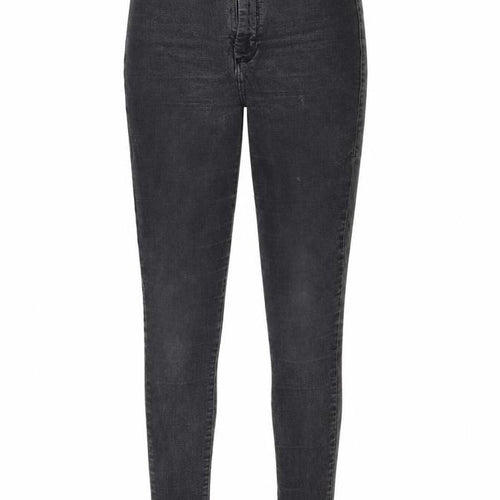 Topshop Womens Grey  Denim Skinny Jeans Size 28 in L30 in