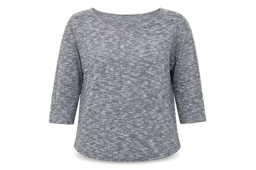 Front view of George women’s blue jumper, size UK 12