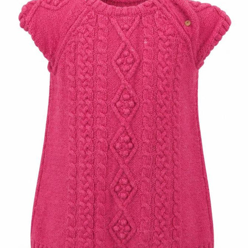 H&M Girls Pink  Knit Pullover Jumper Size 9-12 Months