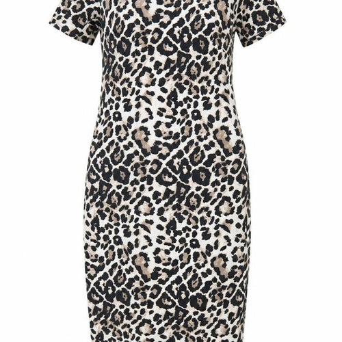 Dorothy Perkins Womens Brown Animal Print  Maxi  Size 8