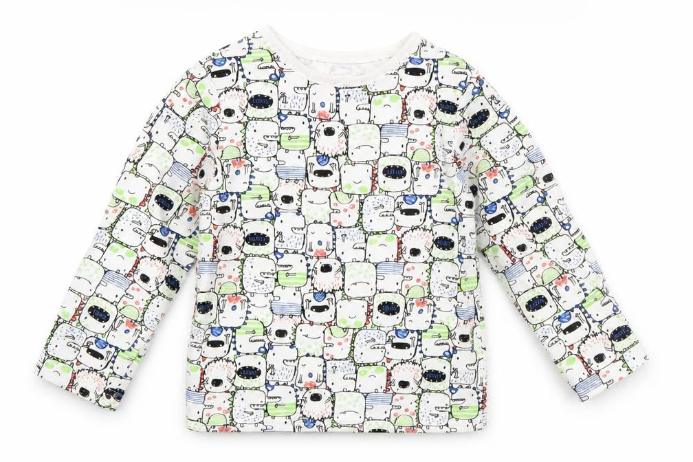 F&F Girls White Spotted  Cami Pyjama Top Size 3 Years