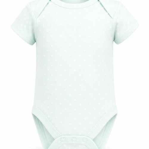 Mini Club Girls Green Geometric  Babygrow One-Piece Size 0-3 Months