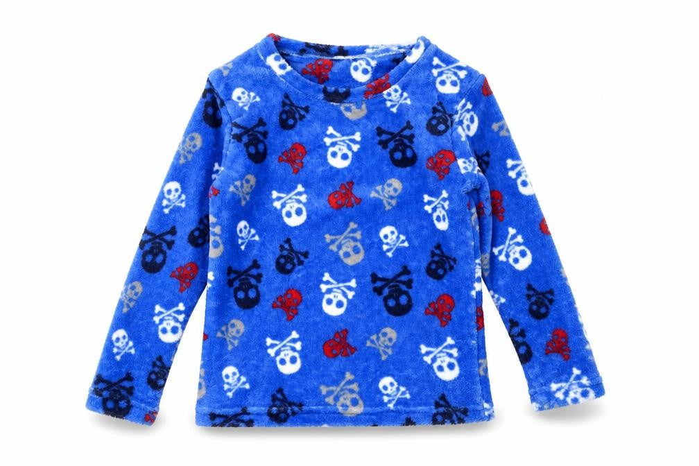 CHILL OUT Boys Blue Geometric   Pyjama Set Size 10-11 Years