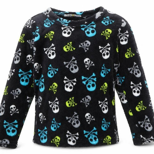 CHILL OUT Boys Multicoloured Geometric   Pyjama Top Size 10-11 Years