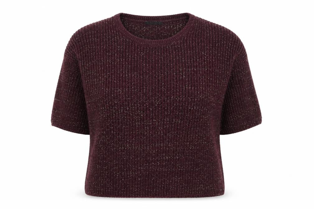 Front view of George women’s red jumper, size UK 18