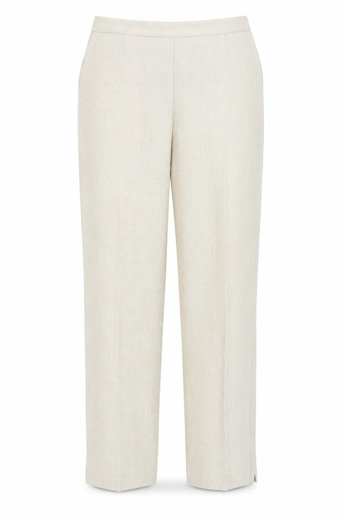 Preworn Womens Beige   Trousers  Size 14 L24 in