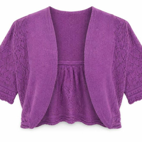 New Look Womens Purple   Cardigan Jumper Size 12