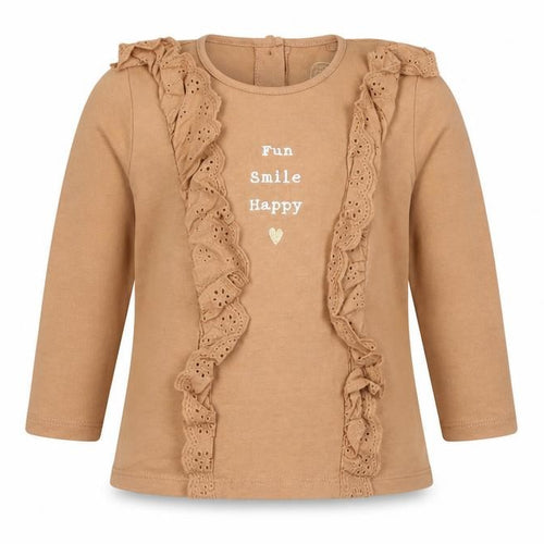 coo club  Girls Brown   Basic T-Shirt Size 2-3 Years