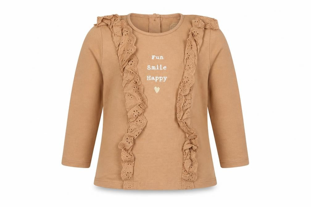 coo club  Girls Brown   Basic T-Shirt Size 2-3 Years