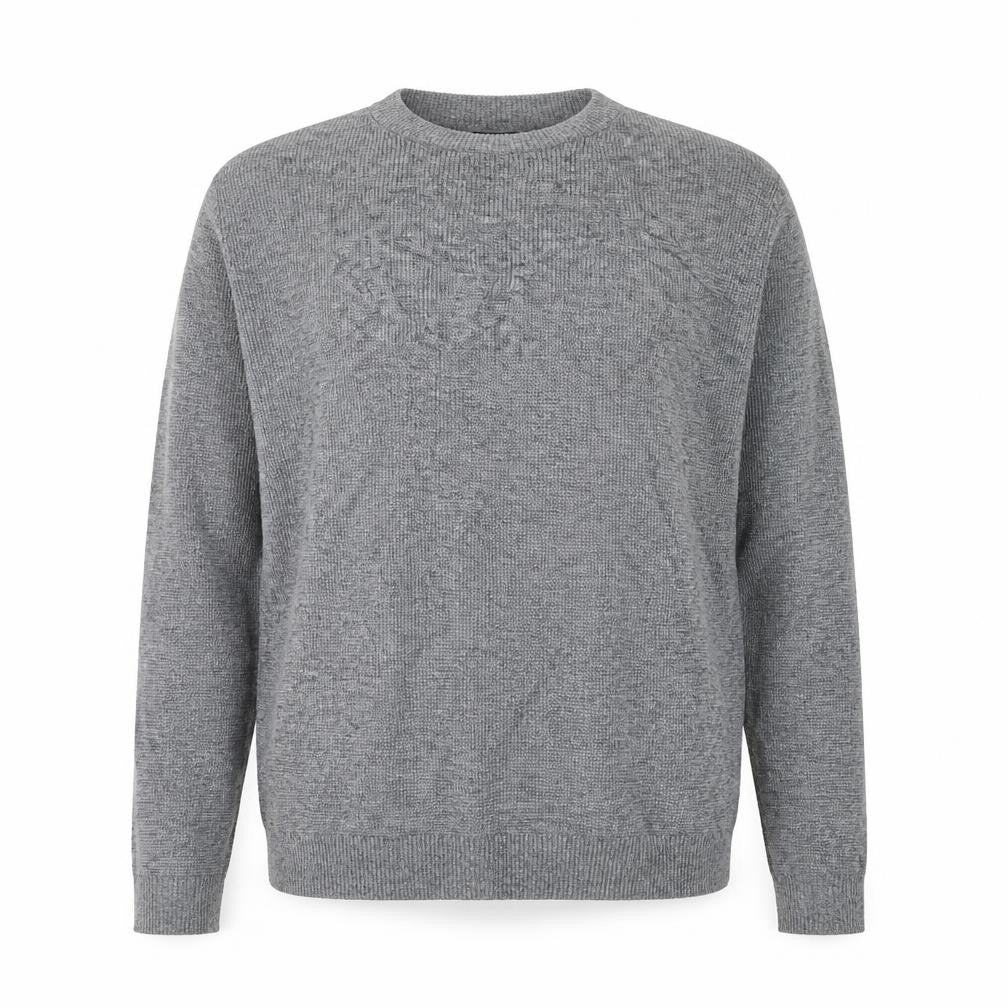 Front view of Next women’s grey jumper, size L