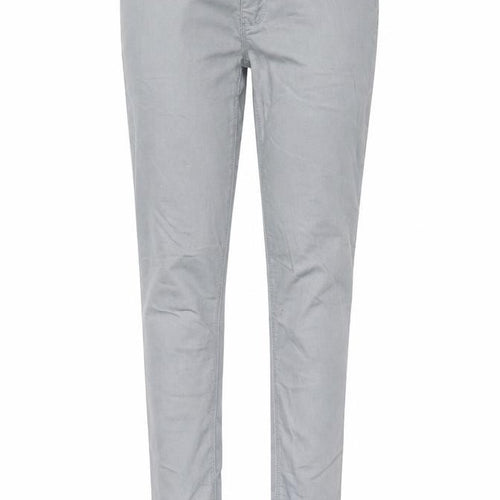 Denim & Co. Womens Grey   Trousers  Size 12 L31 in