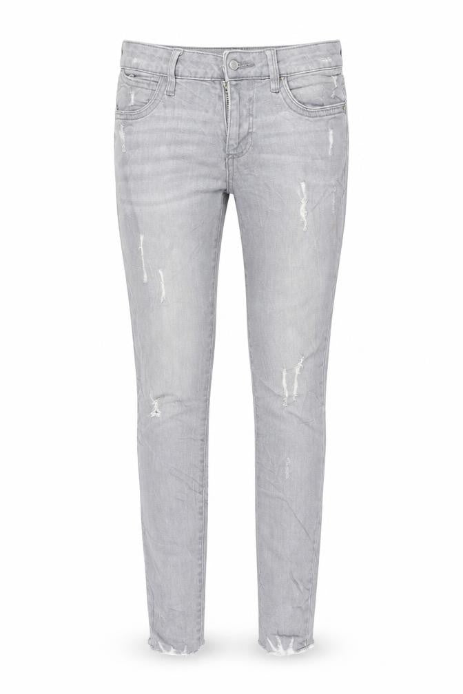Denim & Co. Womens Grey   Skinny Jeans Size 6 L27 in