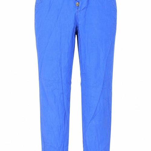 Calliope Womens Blue   Trousers  Size XS L28 in