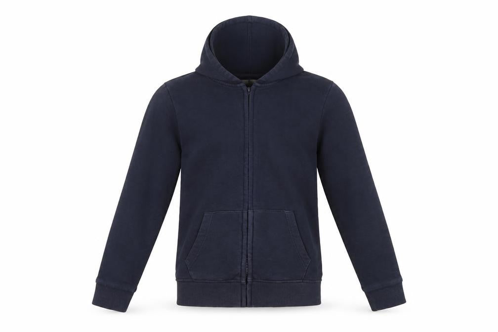 Front view of Tu boys’ blue jacket, size 10, years
