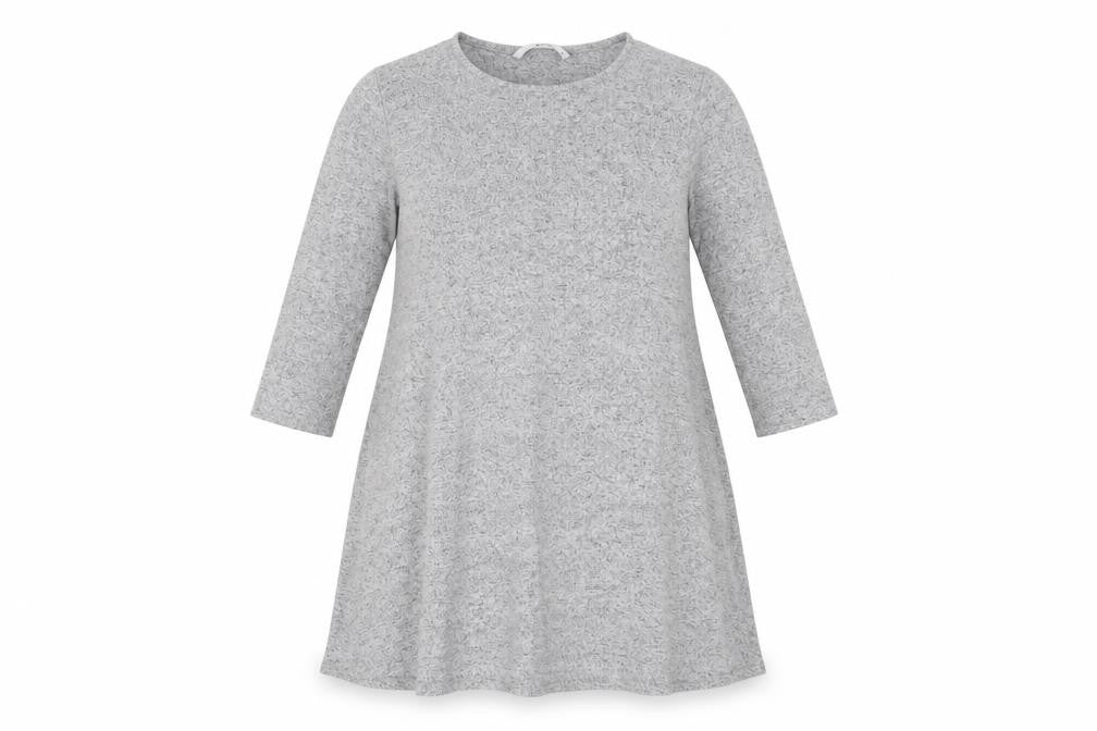 Front view of Tu women’s grey a-line, size UK 10