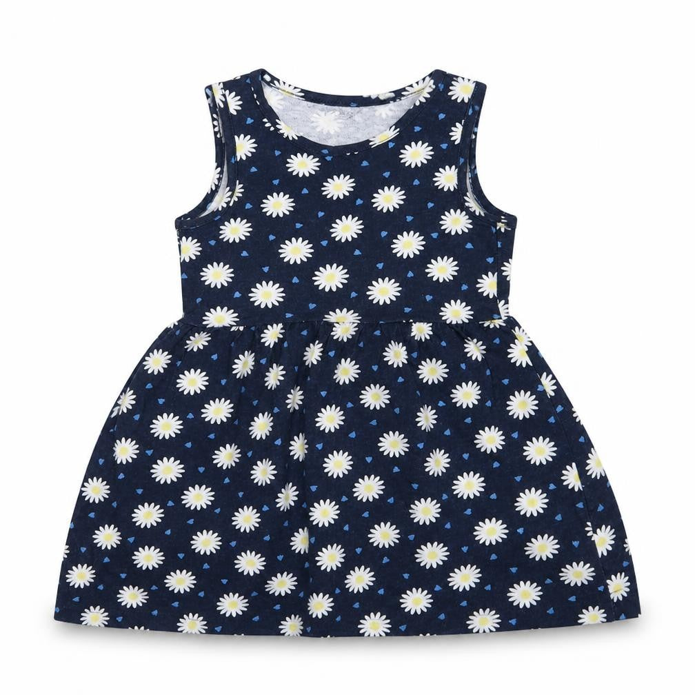 Primark Girls Blue Floral  Ball Gown  Size 2-3 Years