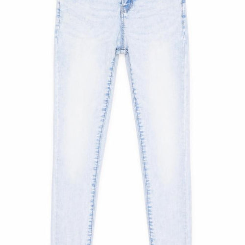 Denim Co Womens Blue   Skinny Jeans Size 4 L29 in