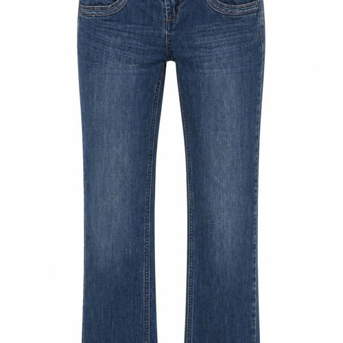 Preworn Womens Blue   Straight Jeans Size 26 L28 in