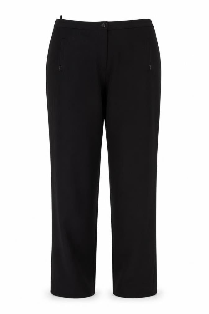 M&S Womens Black   Trousers  Size 10 L26 in