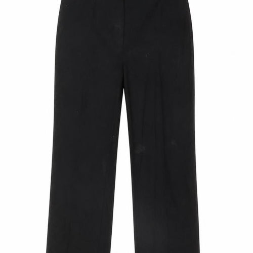 ANNE L Womens Black   Trousers  Size 30 L26 in