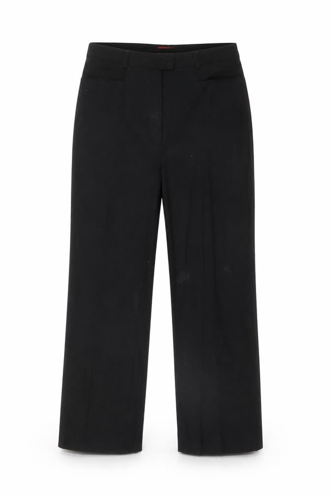 ANNE L Womens Black   Trousers  Size 30 L26 in