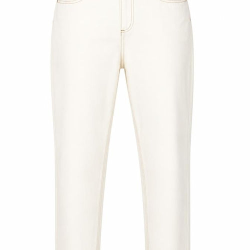 DENIM CO Womens White   Straight Jeans Size 10 L29 in