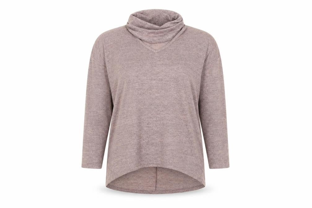 Front view of New Look women’s pink jumper, size M