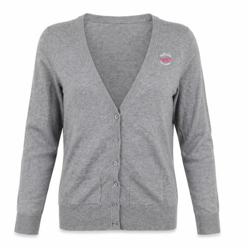 Hollistwr Womens Grey   Cardigan Jumper Size L