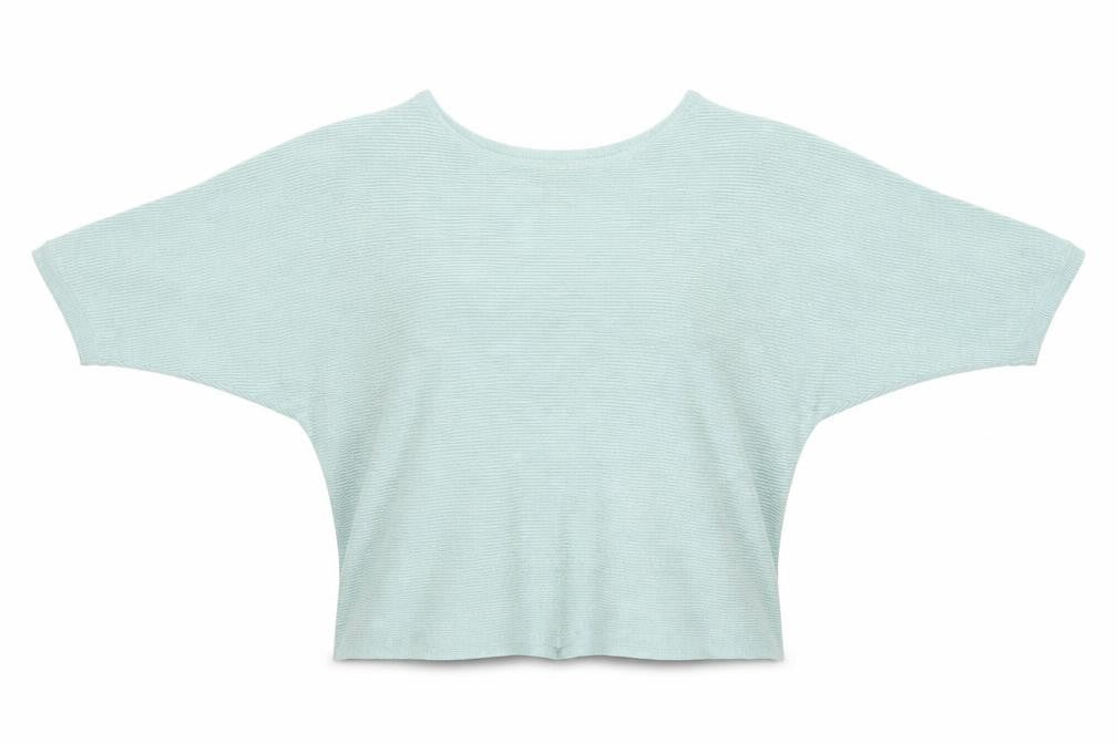Front view of George women’s green jumper, size L
