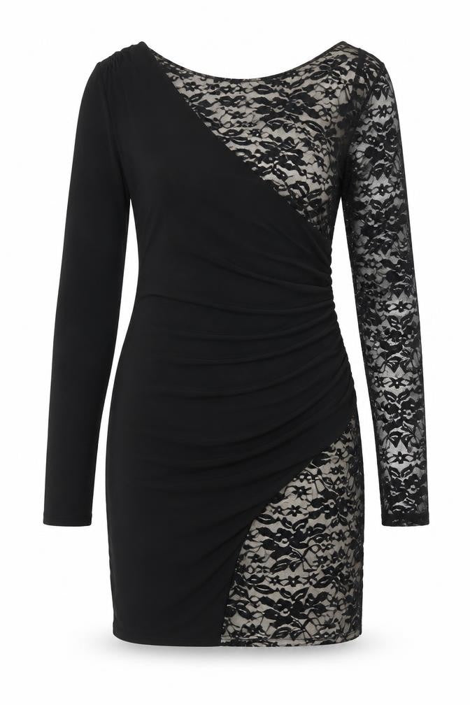 Front view of Sway women’s black bodycon, size L
